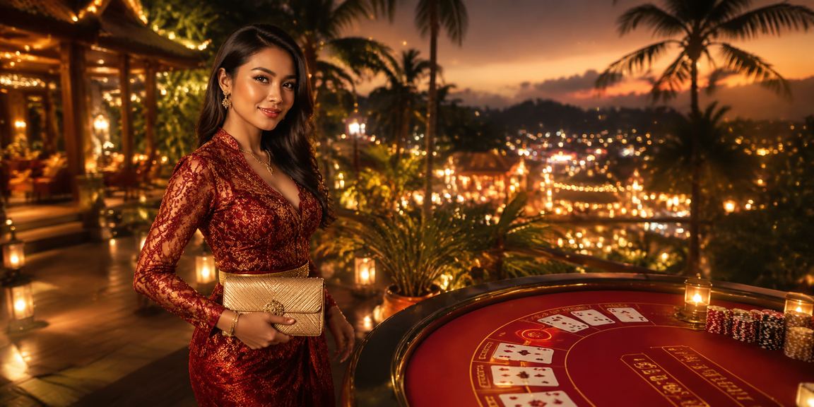 Suasana malam pasar Vietnam dengan permainan baccarat dan transaksi lokal